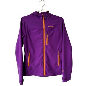 Marmot Purple Orange Outdoor Zip Jacket size Small